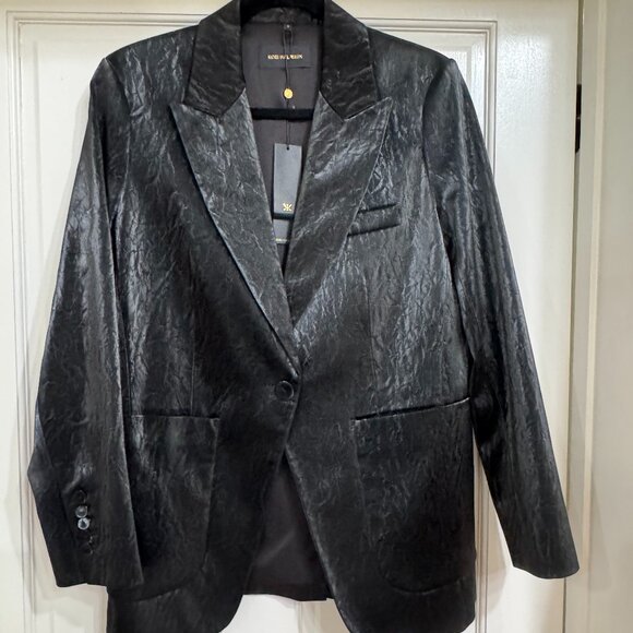 Kobi Halperin Jackets & Blazers - SALE NEW with tags $500 Kobi Halperin Faux Black Leather sz S